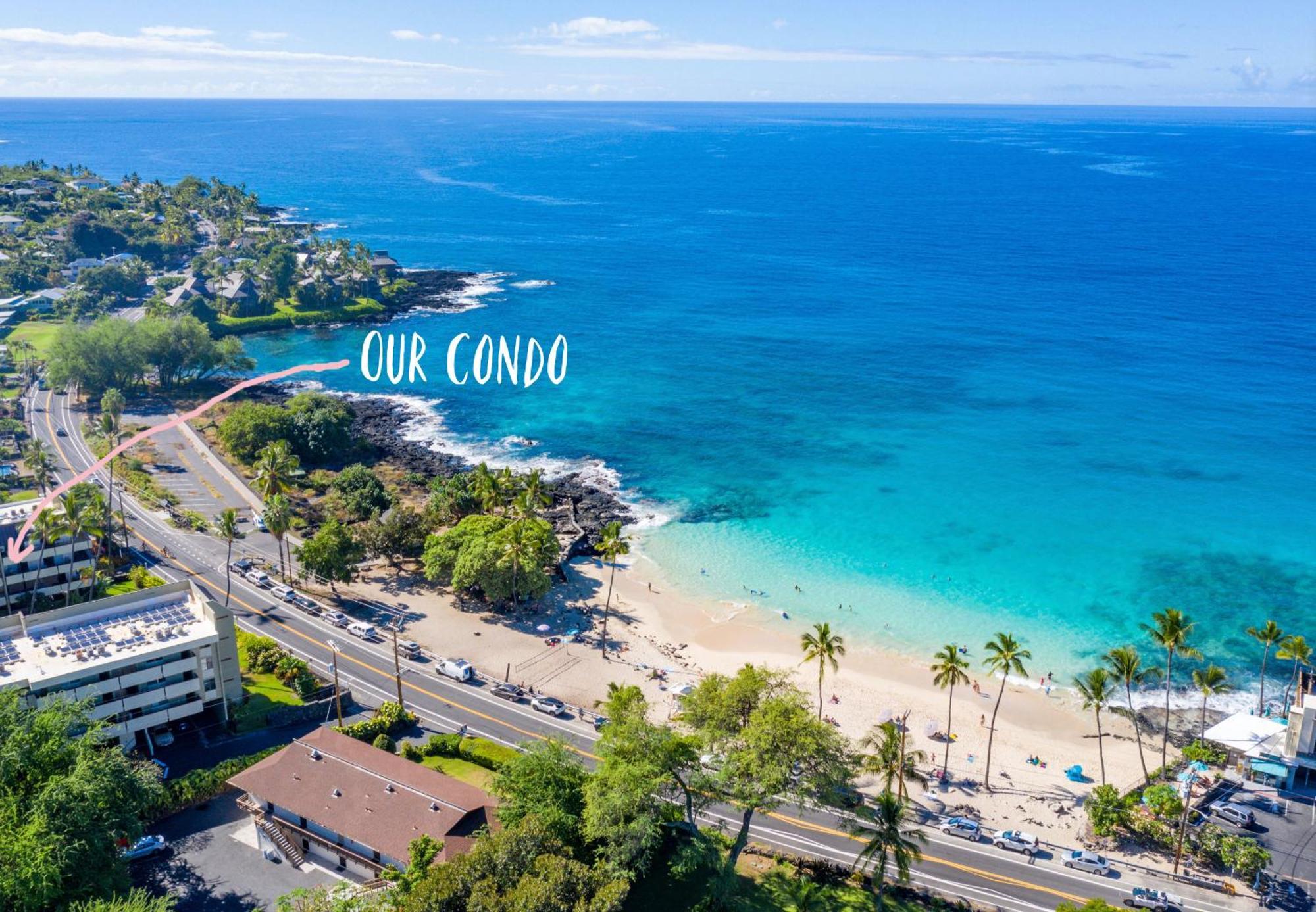 Magic Sands Beach View, 2B2B, Ac, Pool, Sleeps 6 Kailua-Kona Exterior photo